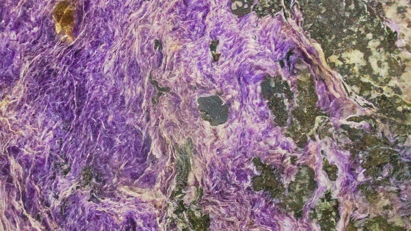 Sugilite and charoite